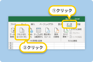 議事録アプリ toruno ダウンロードしたCSVファイルのExcelインポート